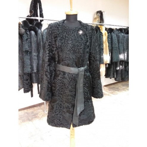 Шуба из каракуля 