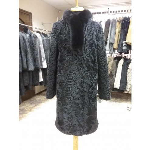 Шуба из каракуля 