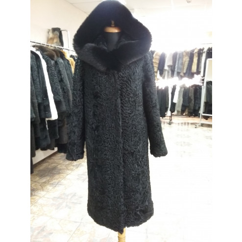 Шуба из каракуля 