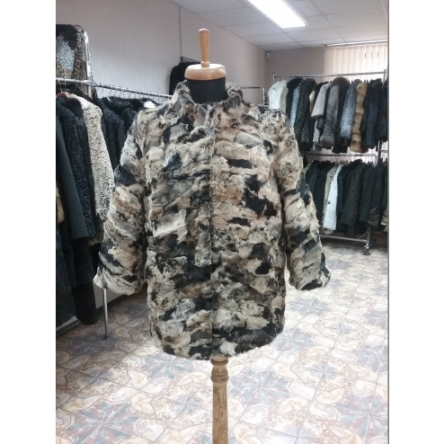 Жакет из лоскута каракуля