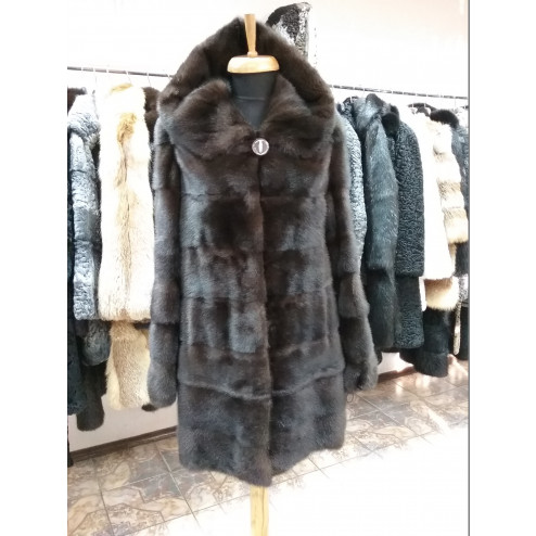 Пальто из норки