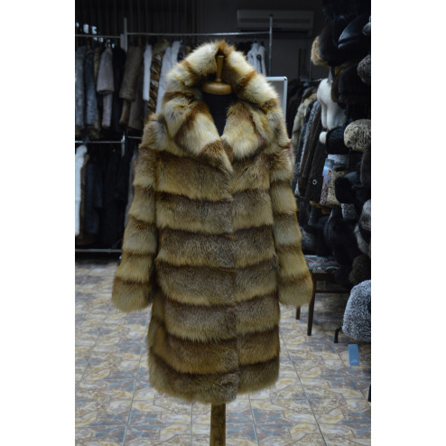 Шуба из лисы