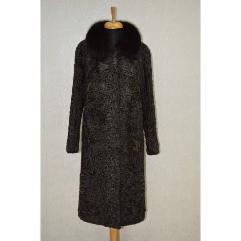 Шуба из каракуля 