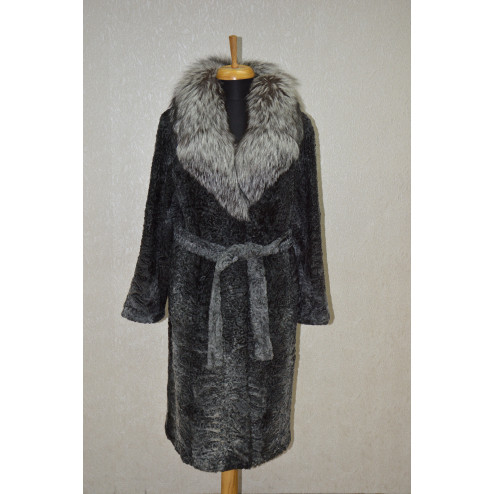 Шуба из каракуля 