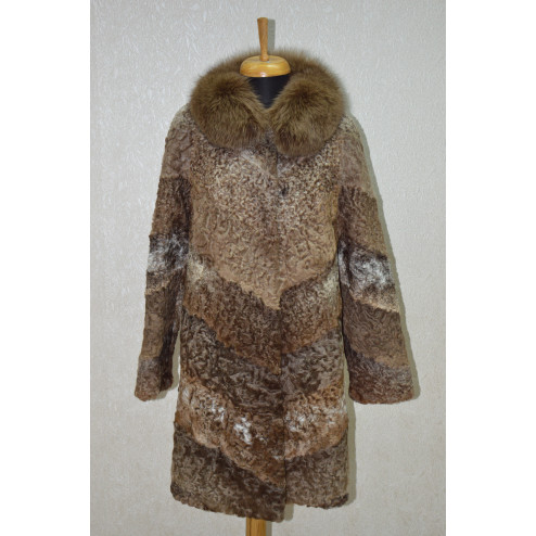 Шуба из каракуля 