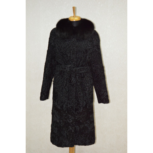 Шуба из каракуля 