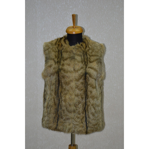 Жилет  из камышового кота