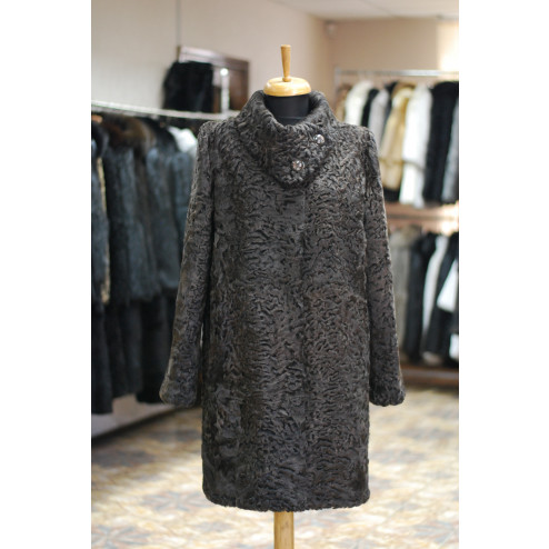 Шуба из каракуля 