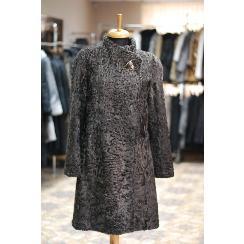 Шуба из каракуля 