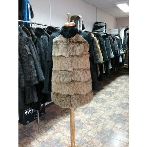 Жакет из меха козлика