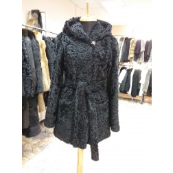 Полупальто из каракуля