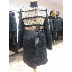 Полупальто из каракуля