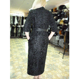 Пальто из каракуля