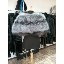 Горжетка из чернобурой лисицы