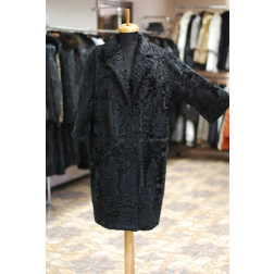 Шуба из каракуля 